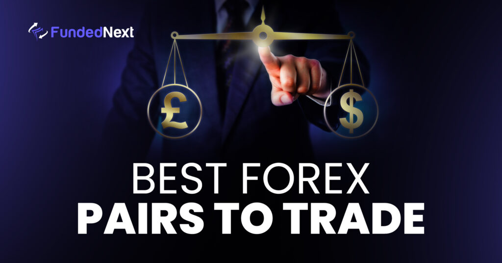 An infographic displaying the best forex pairs to trade, highlighting major pairs and their performance metrics